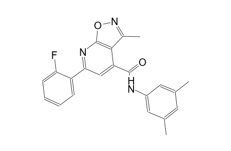 isoxazolo[5,4-b]pyridine-4-carboxamide, N-(3,5-dimethylphenyl)-6-(2-fluorophenyl)-3-methyl-