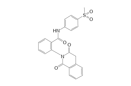 2-(1,3-Dioxo-3,4-dihydroisoquinolin-2(1H)-yl)-N-(4-sulfamoylphenyl)benzamide