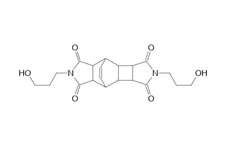 2,6-bis(3-hydroxypropyl)-4,4a,7a,8,8a,8b-hexahydro-4,8-ethenopyrrolo[3',4':3,4]cyclobuta[1,2-f]isoindole-1,3,5,7(2H,3aH,3bH,6H)-tetraone