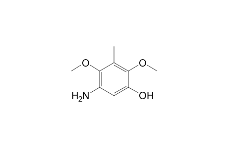 5-Amino-2,4-dimethoxy-3-methyl-phenol