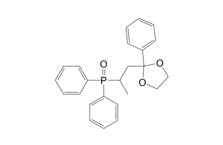 Phosphine oxide, [1-methyl-2-(2-phenyl-1,3-dioxolan-2-yl)ethyl]diphenyl-