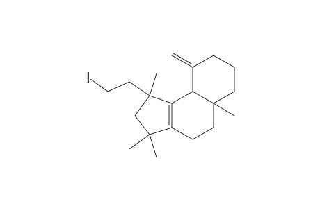 (1S,5AS, 9aS)-1-(2-iodoethyl)-1,3,3,5a-tetramethyl-9-methylene-2,3,4,5,5a,6,7,8,9,9a-decahydro-1H-benz-[E]-indene