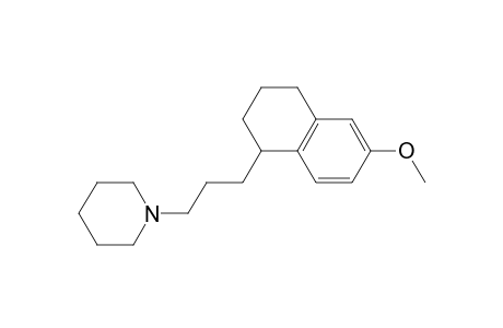 1-[3-(6-Methoxy-1,2,3,4-tetrahydronaphthalen-1-yl)propyl]-piperidine