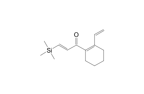 2-Propen-1-one, 1-(2-ethenyl-1-cyclohexen-1-yl)-3-(trimethylsilyl)-, (E)-