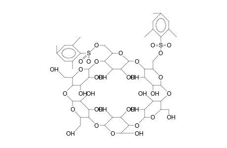 A,B-Bis(mesitylsulfonyl).alpha.-cyclodextrin