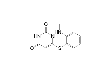 6-[2-(methylamino)phenyl]sulfanyl-1H-pyrimidine-2,4-dione
