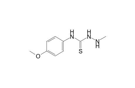 4-(p-methoxyphenyl)-1-methyl-3-thiosemicarbazide