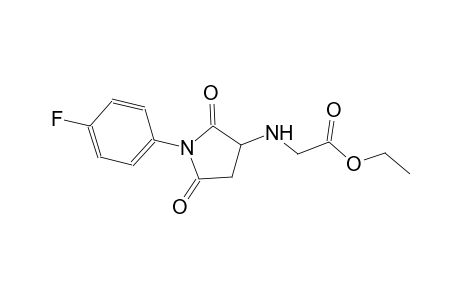 ethyl {[1-(4-fluorophenyl)-2,5-dioxo-3-pyrrolidinyl]amino}acetate