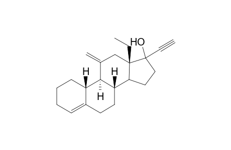 11-Methylene-13-ethyl-17-hydroxy-17-ethynyl-4,5-didehydroestrane