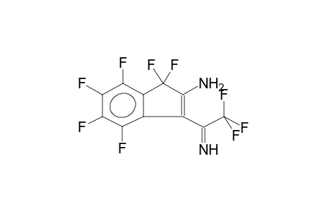2-AMINO-3-(1-IMINO-2,2,2-TRIFLUOROETHYL)HEXAFLUOROINDENE