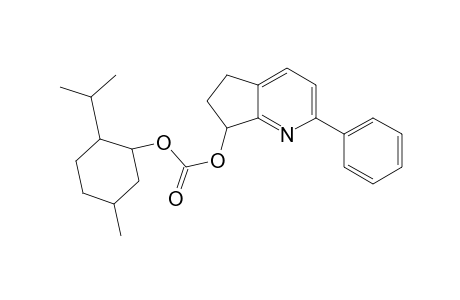 (+-)-2-Phenyl-6,7-dihydro-5H-cyclopenta[b]pyridin-7-yl-(-)-menthyl carbonate
