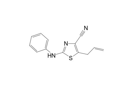 Thiazole-4-carbonitrile, 5-allyl-2-phenylamino-