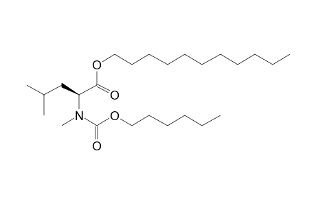 L-Leucine, N-methyl-N-(hexyloxycarbonyl)-, undecyl ester