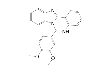 6-(3,4-dimethoxyphenyl)-5,6-dihydrobenzimidazo[1,2-c]quinazoline