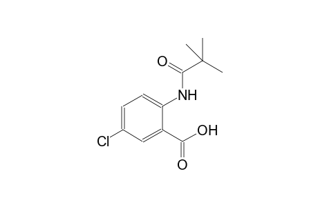 5-Chloro-2-[(2,2-dimethylpropanoyl)amino]benzoic acid
