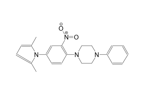 piperazine, 1-[4-(2,5-dimethyl-1H-pyrrol-1-yl)-2-nitrophenyl]-4-phenyl-