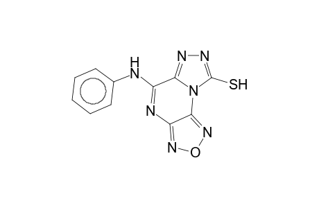 5-Anilinofurazano[3,4-b][1,2,4]triazolo[4',3'-d]pyrazine-8-thiol