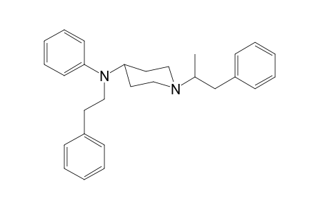 N-Phenyl-N-2-phenylethyl-1-(1-phenylpropan-2-yl)piperidin-4-amine