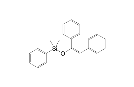 [(E)-1,2-diphenylethenoxy]-dimethyl-phenyl-silane
