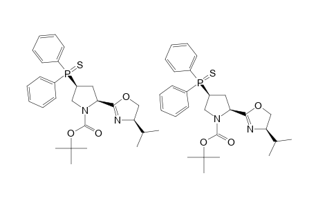 (2S,5'S,4S)-N-TERT.-BUTYLOXYCARBONYL-2-(4',5'-DIHYDRO-5'-ISOPROPYL-1',3'-OXAZOL-2'-YL)-4-DIPHENYLPHOSPHINOTHIOYLPROLINE