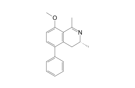 (R)-8-Methoxy-1,3-dimethyl-5-phenyl-3,4-dihydroisoquinoline