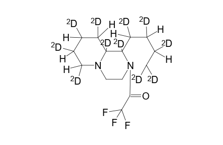 1-Butyl-2-trifluoroacetyl-2-azaperhydroquinolizine-D11