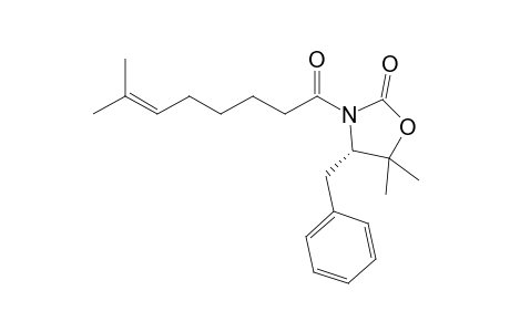 (S)-(-)-4-Benzyl-5,5-dimethyl-3-(7-methyloct-6-enoyl)oxazolidin-2-one