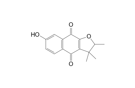 7-Hydroxy-2,3,3-trimethyl-2,3-dihydrofuro[2,3-b]naphtho-4,9-quinone