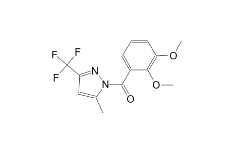 1-(2,3-dimethoxybenzoyl)-5-methyl-3-(trifluoromethyl)-1H-pyrazole