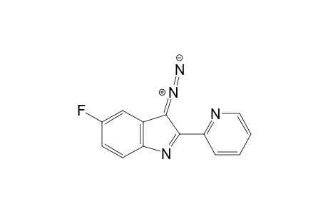 3-diazo-5-fluoro-2-(2-pyridyl)-3H-indole