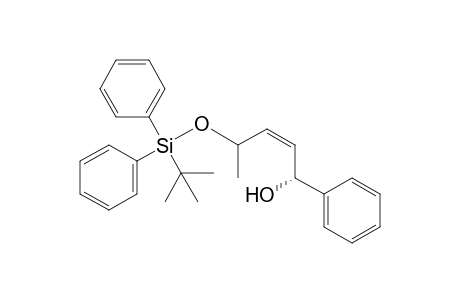 (1R,2Z)-4-[t-butyldiphenylsilyloxy]-1-phenyl-2-penten-1-ol