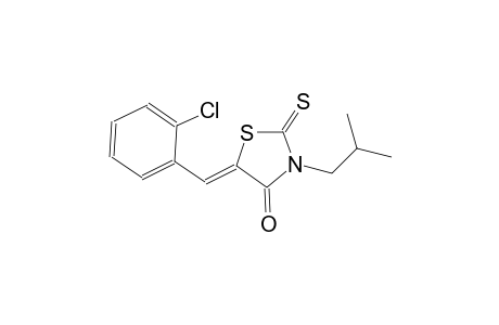 4-thiazolidinone, 5-[(2-chlorophenyl)methylene]-3-(2-methylpropyl)-2-thioxo-, (5Z)-