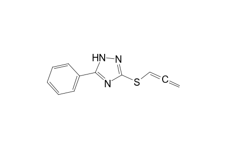 3-Phenyl-5-(1,2-propadienylsulfanyl)-4H-1,2,4-triazole