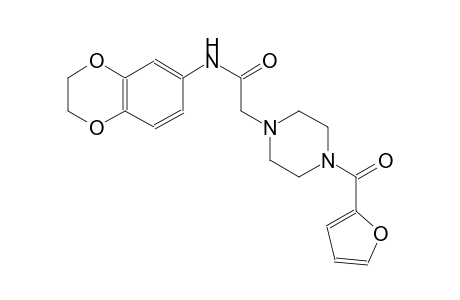 1-piperazineacetamide, N-(2,3-dihydro-1,4-benzodioxin-6-yl)-4-(2-furanylcarbonyl)-