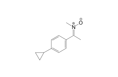 1-(4-cyclopropylphenyl)-N-methyl-ethanimine oxide