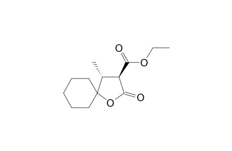 (3S,4R)-3-Ethoxycarbonyl-4-methyl-5,5-pentamethylenetetrahydrofuranone