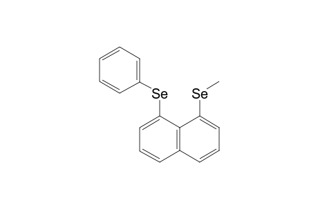 1-(METHYLSELANYL)-8-(PHENYLSELANYL)-NAPHTHALENE