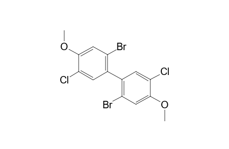 2,2'-Dibromo-5,5'-dichloro-4,4'-dimethoxy-1,1'-biphenyl