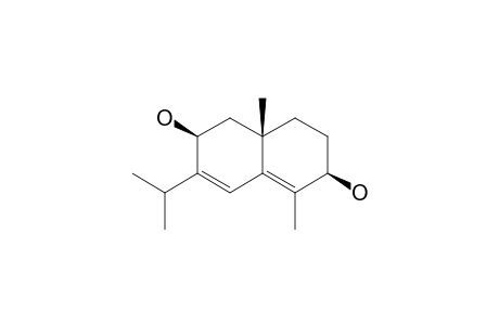 Liguducin B [3.beta.,8.beta.-Dihydroxyeudesm-4,6-diene]