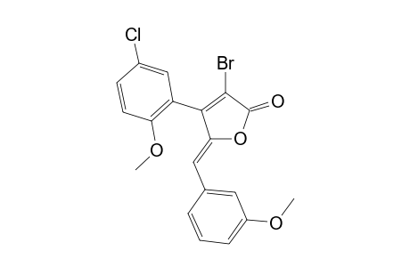 (Z)-3-bromo-4-(5-chloro-2-methoxyphenyl)-5-(3-methoxybenzylidene)furan-2(5H)-one