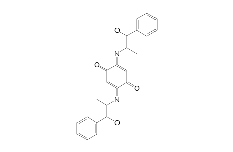 2,5-bis[(2-hydroxy-1-methyl-2-phenyl-ethyl)amino]-p-benzoquinone