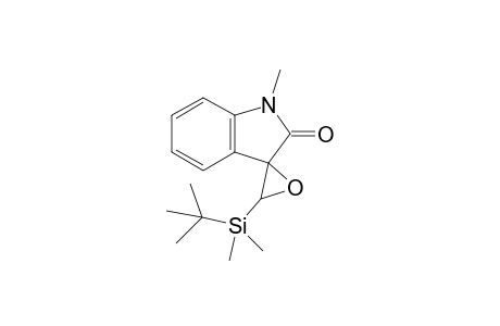 3'-[tert-butyl(dimethyl)silyl]-1-methyl-2-spiro[indole-3,2'-oxirane]one