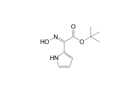 tert-Butyl .alpha.-hydroxyiminopyrrole-2-acetate