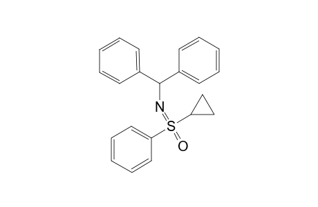 N-Diphenylmethyl-S,S-cyclopropylphenylsulfoximine