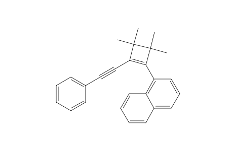 Naphthalene, 1-[3,3,4,4-tetramethyl-2-(phenylethynyl)-1-cyclobuten-1-yl]-