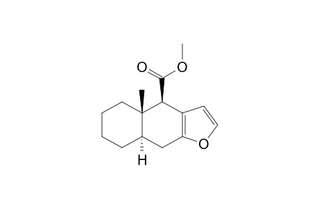 METHYL-(4SR,4ARS,8ASR)-4A-METHYL-4,4A,5,6,7,8,8A,9-OCTAHYDRONAPHTHO-[2,3-B]-FURAN-4-CARBOXYLATE