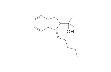(E)-2-(1-Pentylidene-2,3-dihydro-1H-inden-2-yl)propan-2-ol