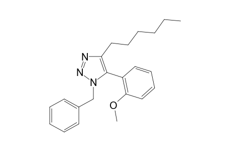 1-Benzyl-4-n-hexyl-5-(2-methoxyphenyl)-1H-1,2,3-triazole