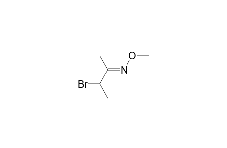 3-BROMO-2-BUTANONE, O-METHYLOXIME