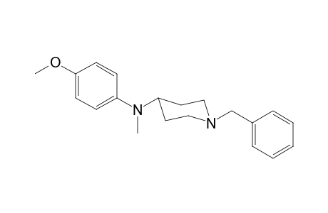 1-Benzyl-N-(4-methoxyphenyl)-N-methylpiperidin-4-amine